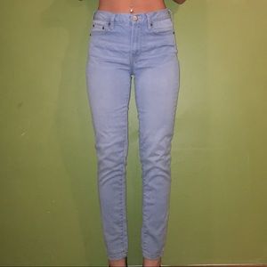 Aeropostale high waisted jeggings size 2 short